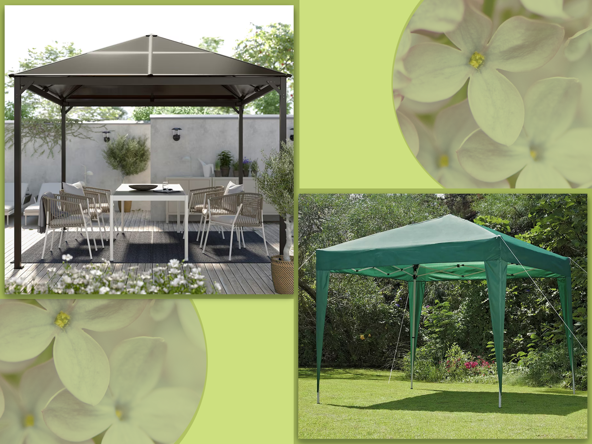 Portable gazebos hotsell for sale